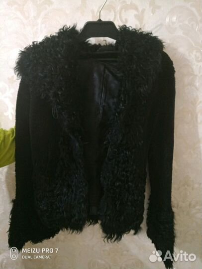 Полушубок овчина+козлик 42 р-р