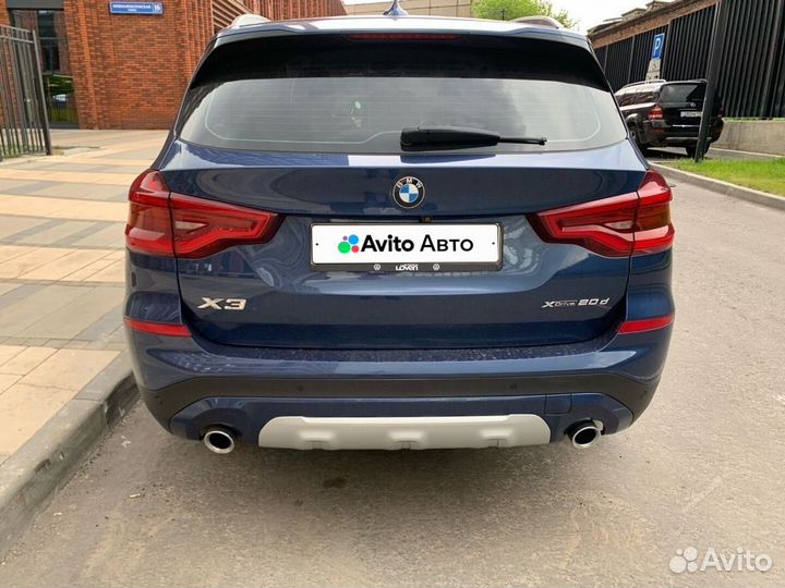 BMW X3 2.0 AT, 2019, 98 800 км