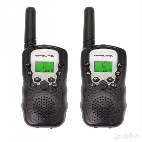 Новые рации, комплект 2 штуки, до 5 км, Орбита