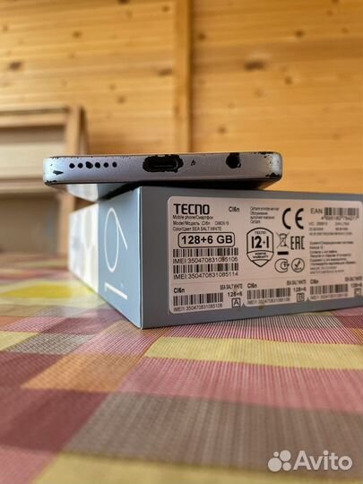 TECNO Camon 19, 6/128 ГБ