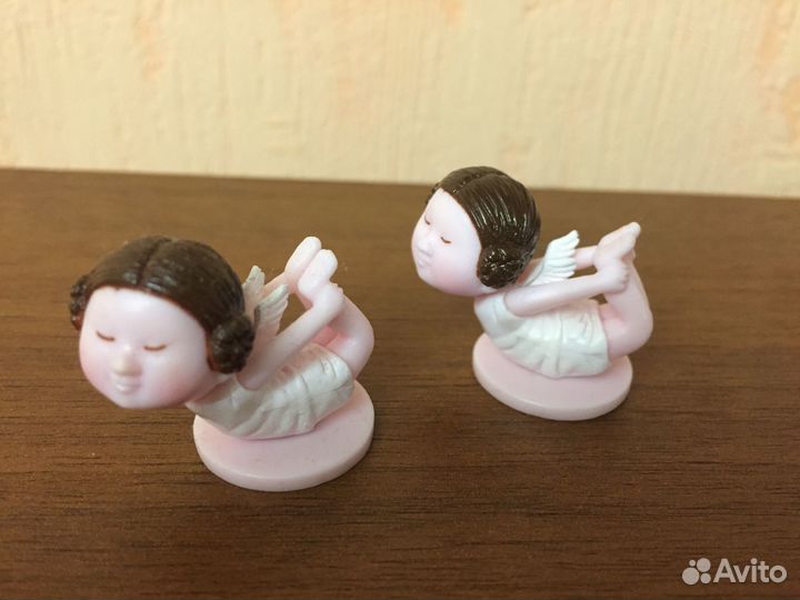 Киндеры йога для ангелов.12 фигурок.Gapchinskа