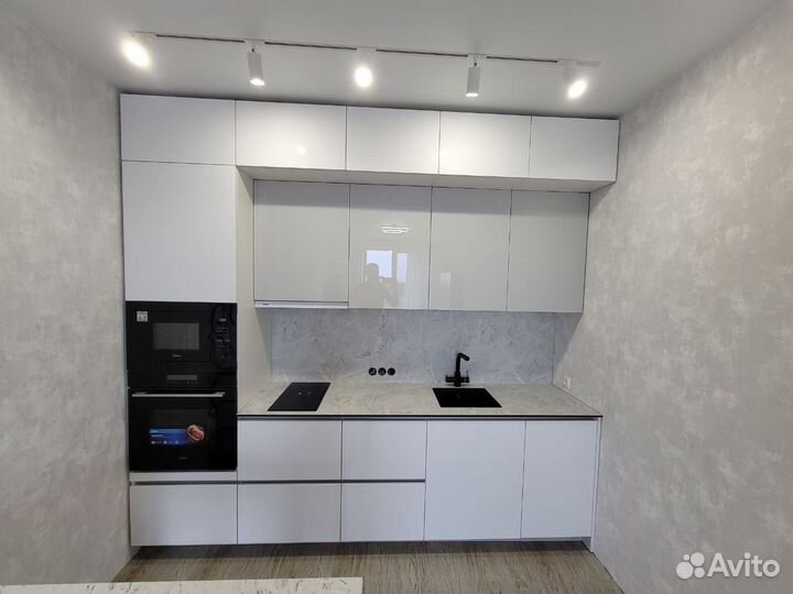 Кухня эмаль прямая. Рассрочка ars 7919