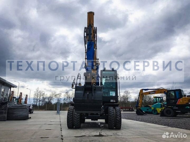 Колёсный экскаватор Sany SY155W, 2023