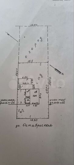 Дом 37 м² на участке 10 сот.