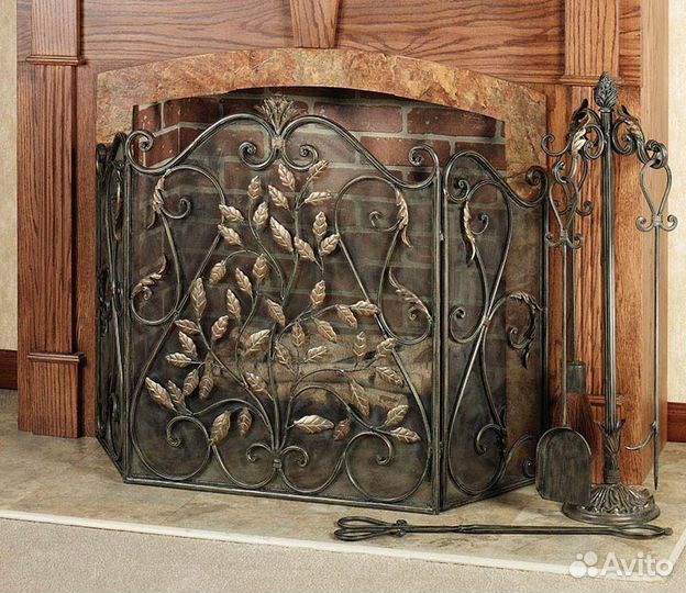 Кованый камин