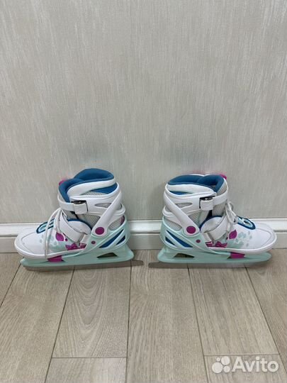 Коньки раздвижные для девочки 31 36