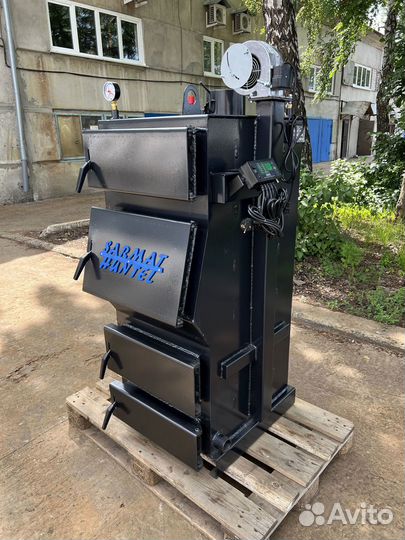 Твердотопливный котел длительного горения