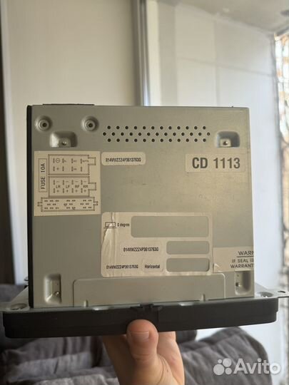 Магнитола volkswagen polo 5 штатная