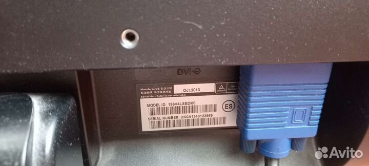 Монитор Philips 196v4lsb2/00