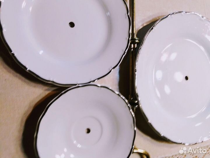 Трехярусное блюдо Чехия