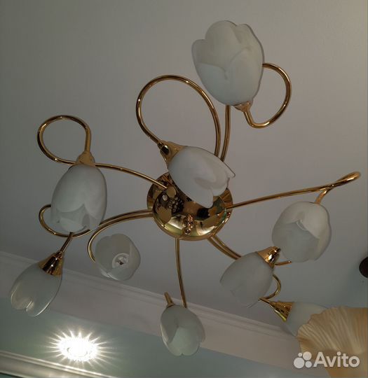 Люстра Oro флористика Centroluce Италия