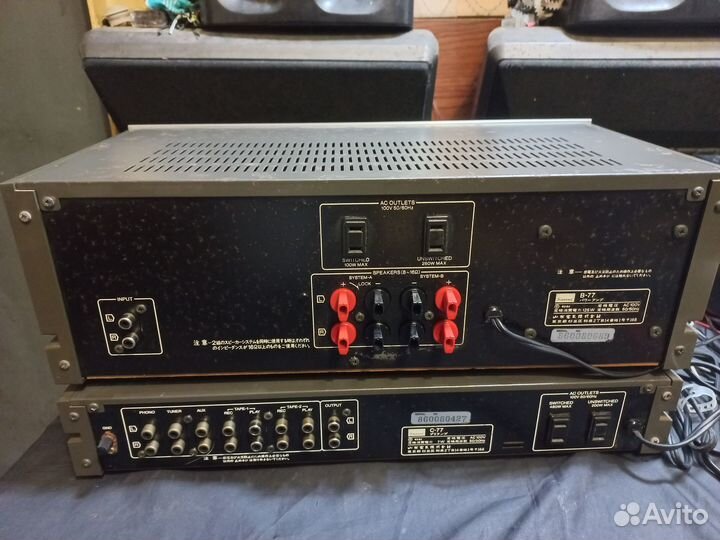 Усилитель двухблочный Sansui B-77 C-77