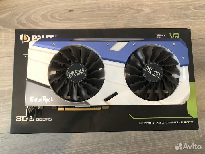 Видеокарта gtx 1070 8gb