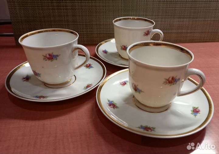 Фарфоровый сервиз СССР. Дфз