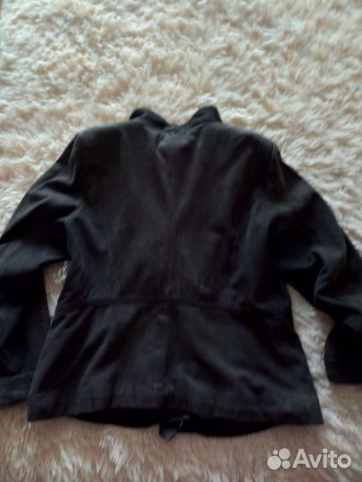 Натуральная кожаная лёгкая куртка