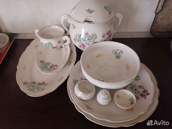 Набор столовой посуды СССР