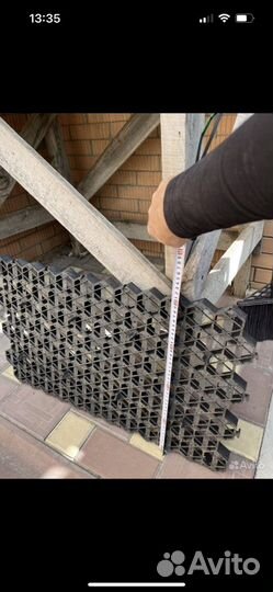 Газонная решетка пластиковая бу