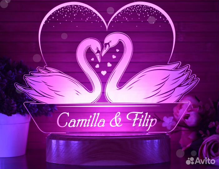 3D Светильник (детский) ночник