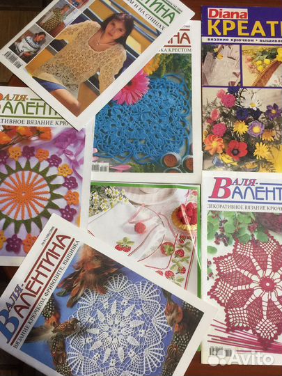 Журналы по вязанию крючком