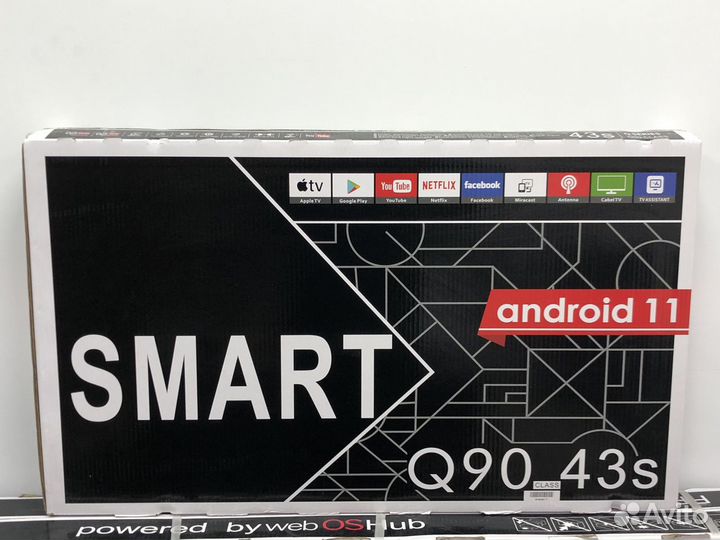 Телевизоры SMART 40 дюймов новые