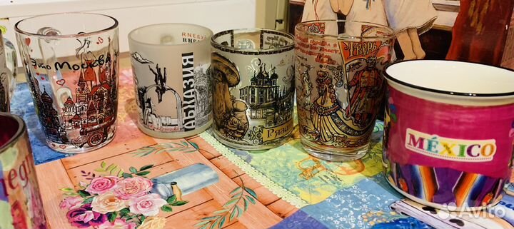 Кружки и бокалы из разных стран