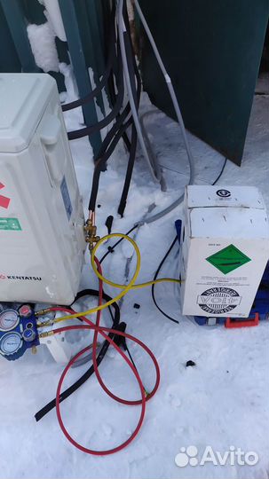 Ремонт кондиционеров. Заправка фреоном и Чистка