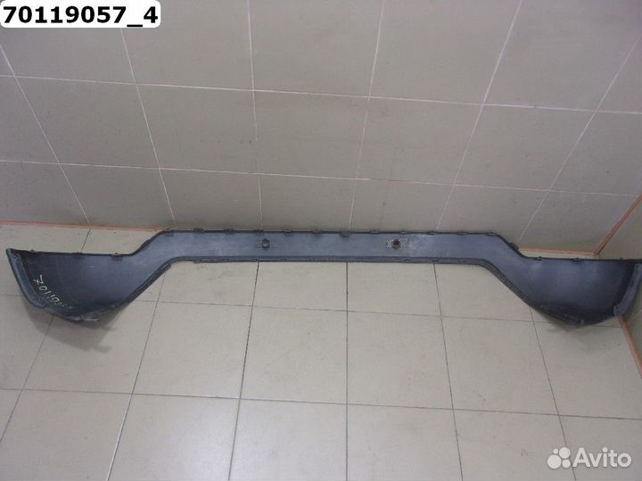 Юбка заднего бампера Skoda Yeti