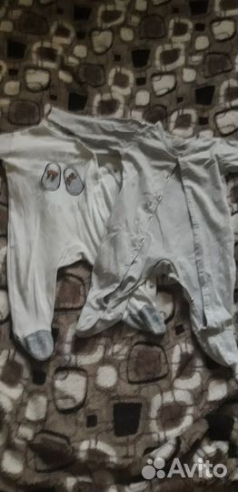 Детские вещи пакетом 0-6 месяцев