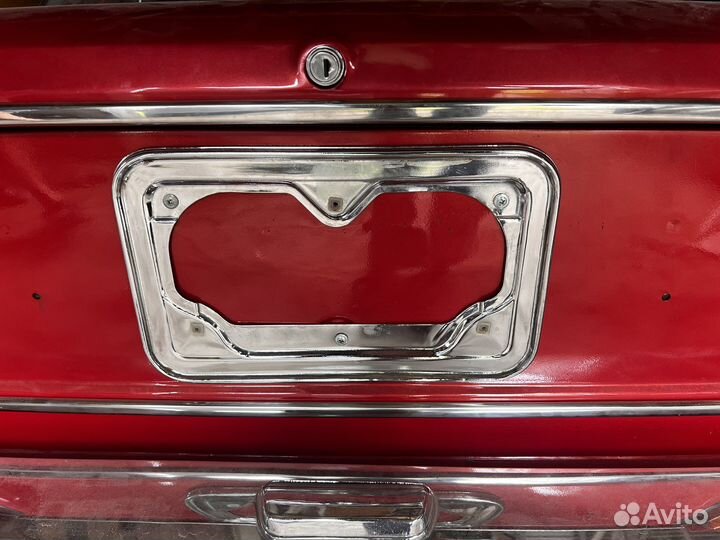 Номерная рамка хром ваз 2101-2107