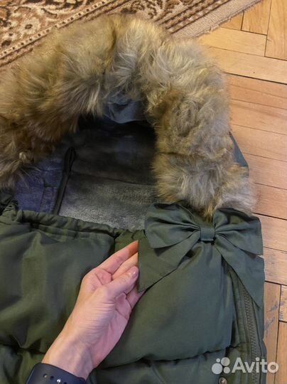 Зимний конверт в коляску