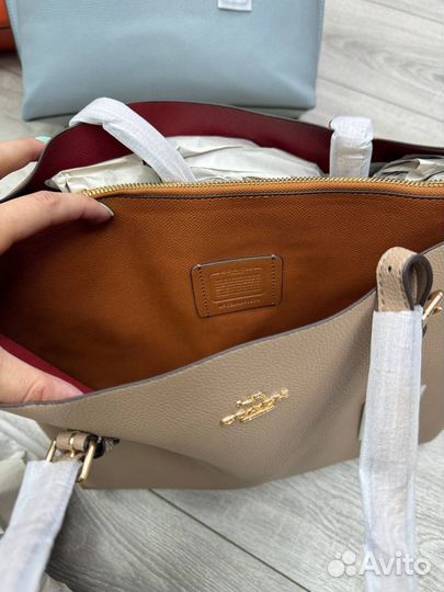 Сумка шопер женский Coach Mollie tote color