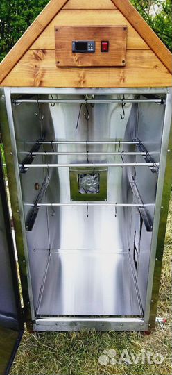 Коптильня из нержавейки / Коптильня 4 в 1