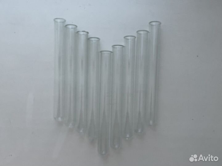 Пробирки стеклянные 9шт