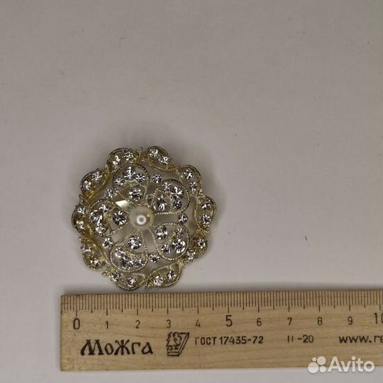 Винтажная брошь, 70-80гг, СССР