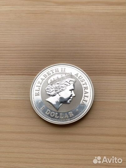 Австралийский доллар/Серебро/Год Обезьяны (2004)