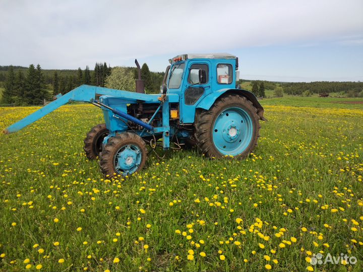 Трактор ЛТЗ Т-40АМ с КУН, 1987