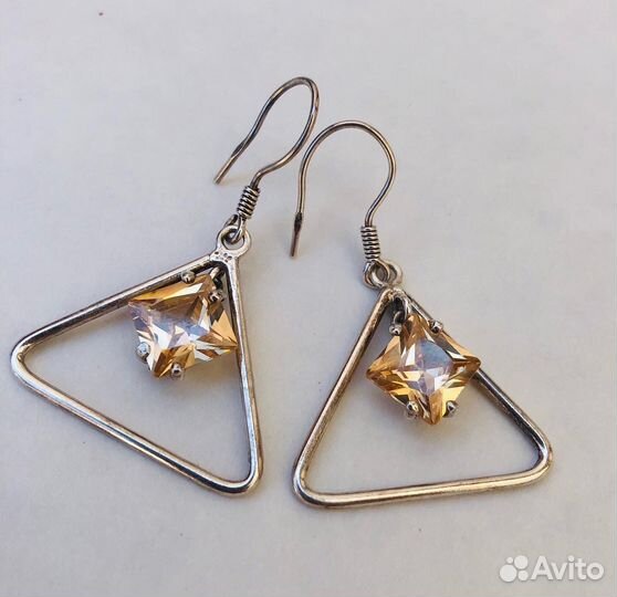 Серебряные серьги