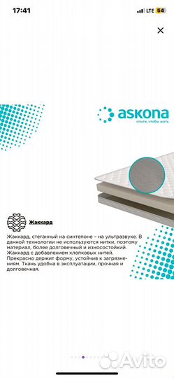 Анатомический матрас