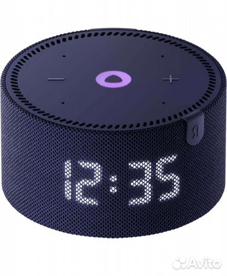 Умная колонка Яндекс Станция Мини Плюс с часами