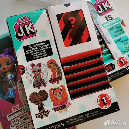 Куклы LOL Surprise OMG Queens doll, J.K. Mini doll