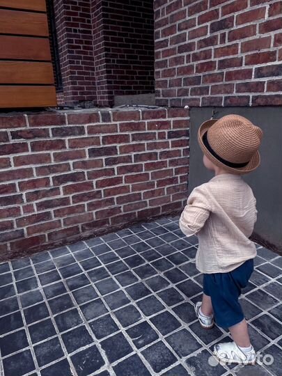 Муслиновая рубашка 86-92