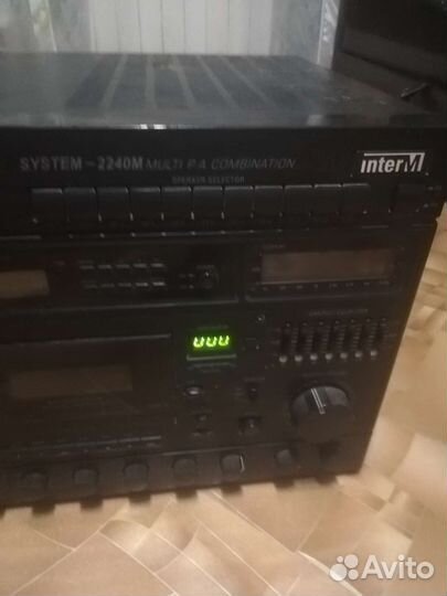 Усилитель inter M sistem-2240m