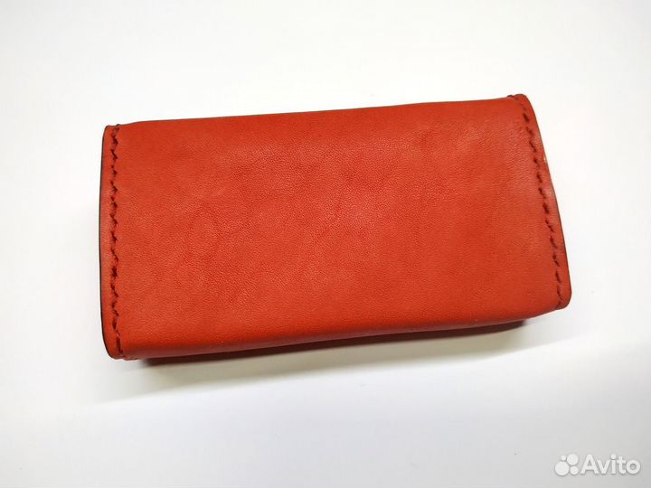 Визитница натуральная кожа