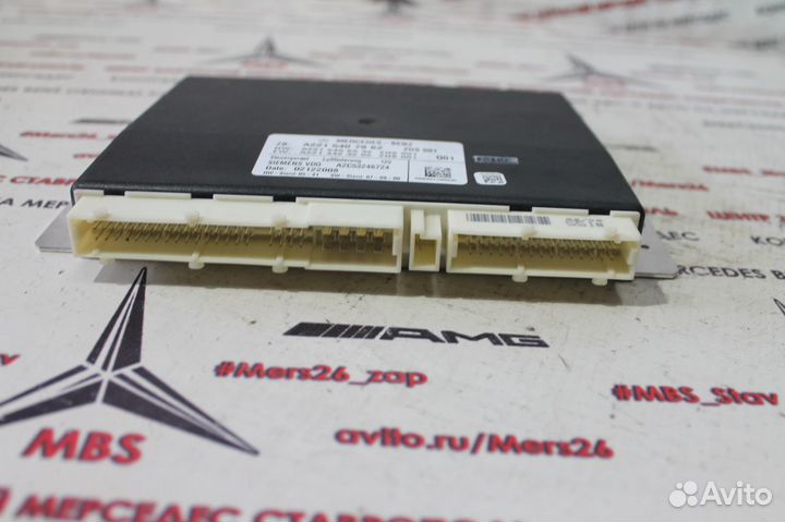 Блок пневмоподвески мерседес w221