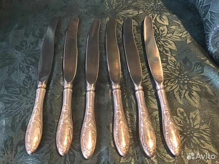 Набор столовых приборов мельхиор СССР