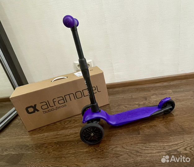 Самокат трехколесный 1-5 лет