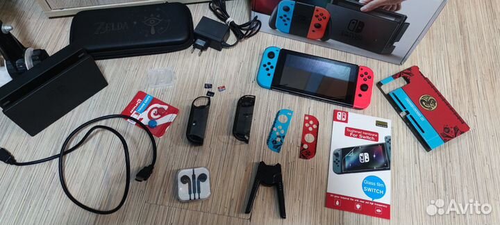 Игровая приставка nintendo switch прошитая