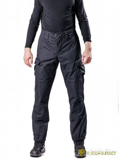 Костюм Горка-3 Гром флис RipStop черный