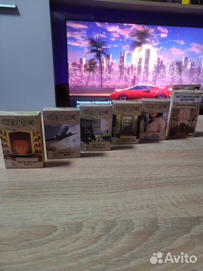 Настольные детективные игры - одноразовые