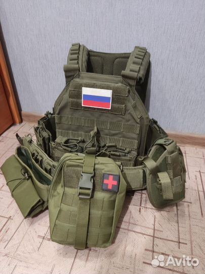 Бронежилет + боевой пояс